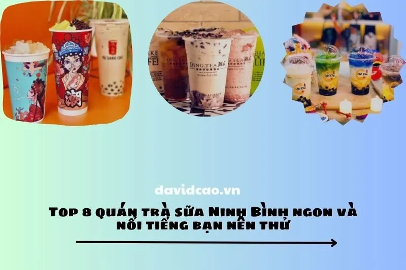 Top 8 quán trà sữa Ninh Bình ngon và nổi tiếng bạn nên thử